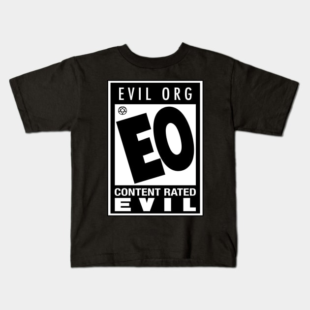 Content Rated by Evil Kids T-Shirt by Merchsides